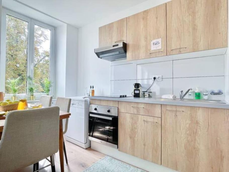 1 Appartement 3P Ideal Famille Travail Renove Lumineux Parking Gratuit Mylhúzy Exteriér fotografie